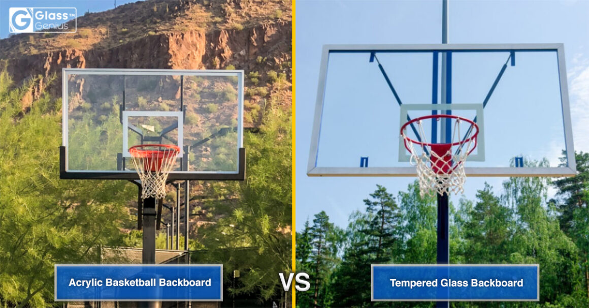 Acrylic Basketball Backboard vs Tempered Glass Backboard