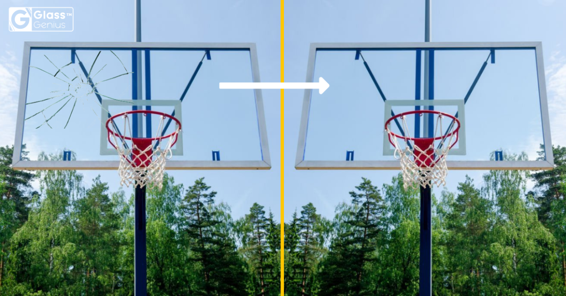 StepbyStep Guide To Basketball Backboard Replacement Glass