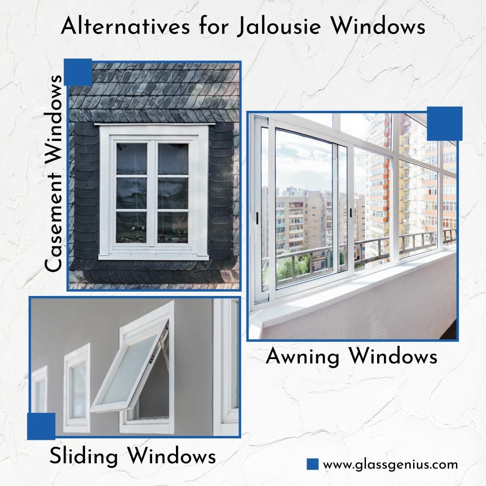 modern jalousie windows